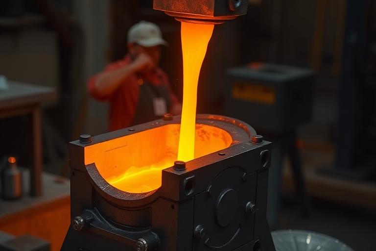 Casting & Molding metal parts – magnetic polishing applications for casting & molding processes in India