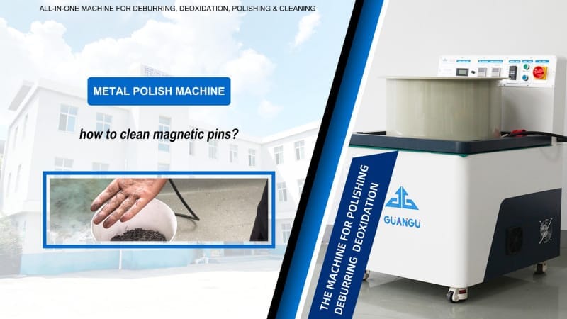 How to Clean Magnetic Pins – magnetic polishing machine maintenance video by Precinova India