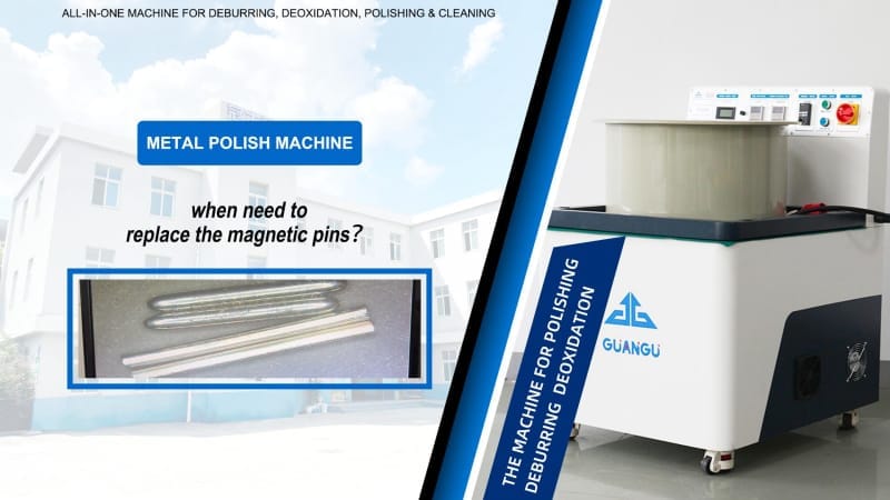 When to Replace Magnetic Pins – magnetic polishing machine maintenance video by Precinova India